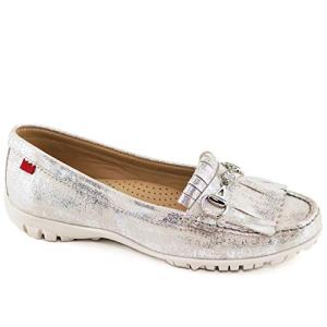 Marc Joseph New York Silver Lexington Golf Loafers