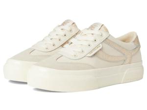 Sam Edelman Simone Sneaker in Ivory & Gold