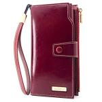 Luxury Genuine Leather RFID Clutch Wallet for Women