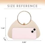 RonFoxi Summer Gold Evening Handbag for Parties