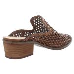 Chinese Laundry Woven Mule Boot in Cognac, 6.5