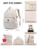 Stylish LOVEVOOK Laptop Backpack for Women