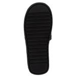 Juicy Couture Black Faux Fur Slide Sandals