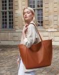 KALIDI Oversized Vegan Leather Tote Bag for Women