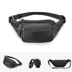 Luxury Leather Multi-Pocket Fanny Pack for Adventures