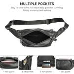 Luxury Leather Multi-Pocket Fanny Pack for Adventures