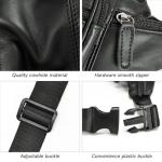 Luxury Leather Multi-Pocket Fanny Pack for Adventures