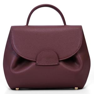 Luxury Mini Faux Leather Top Handle Bag