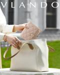 Vlando Toffee Travel Jewelry Organizer for Women