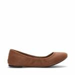 Lucky Brand Women's Emmie Ballet Flats in Bourbon
