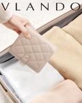 Vlando Toffee Travel Jewelry Organizer for Women