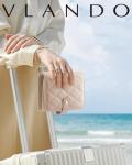 Vlando Toffee Travel Jewelry Organizer for Women