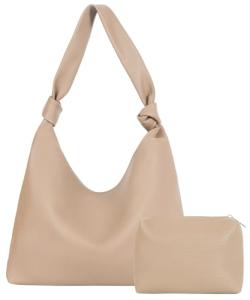 Chic Leather Hobo Shoulder Bag for Women