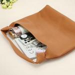 Chic Leather Hobo Shoulder Bag for Women