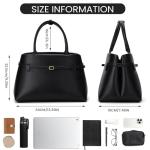 Vegan Leather Luxury Tote Bag for Women