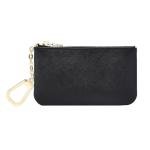 Masien Rauder Luxury Zip Key Chain Pouch - Black