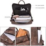CLUCI Large Leather Anti-theft Backpack for Women
