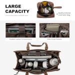 Elegant 17-Inch Maroon Laptop Tote Bag with Clutch