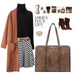 Elegant 17-Inch Maroon Laptop Tote Bag with Clutch