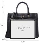 Dasein Black Women’s Satchel Tote Bag
