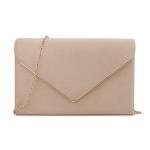 Stylish Faux Suede Evening Clutch for Women