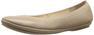 Bandolino Women's Natural Leather Ballet Flats, Size 8