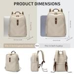 Stylish Apricot Backpack Purse for Women