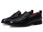 Cole Haan Women's Black Leather Penny Loafer