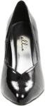Ellie Shoes Women's Black Patent Pumps, X-Wide