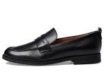 Cole Haan Women's Black Leather Penny Loafer