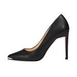 JENN ARDOR Black Pointed Toe Stiletto Heels