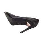 JENN ARDOR Black Pointed Toe Stiletto Heels