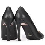 JENN ARDOR Black Pointed Toe Stiletto Heels