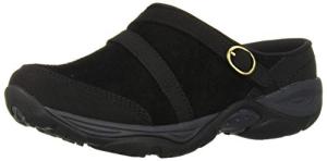 Easy Spirit Black Suede Equinox Mules for Women