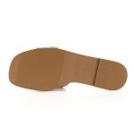 Rihero Women's Dressy Flat Slide Sandals - Camel