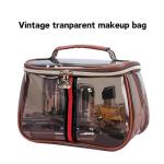Retro Vintage Vanity Bag - Stylish Travel Makeup Case