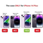 Luxury Marble Wallet Case for iPhone 14 Plus