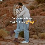 Vepose Lace-Up Ankle Combat Boots - Cognac 8