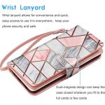 Luxury Marble Wallet Case for iPhone 14 Plus