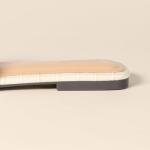 Chic Cream Faux Crocodile Slide Sandals