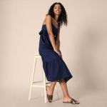 Chic Cream Faux Crocodile Slide Sandals