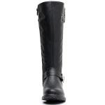 Globalwin Tall Black Knee-High Riding Boots for Women