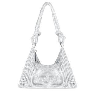 Sparkly Rhinestone Clutch Purse for Women