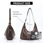 Celestina Vegan Leather Slouchy Hobo Bag