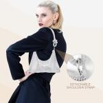 Sparkly Rhinestone Clutch Purse for Women