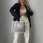 Large Clear Tote Bag for Stadium Events