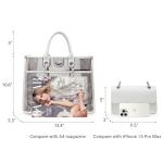 Large Clear Tote Bag for Stadium Events