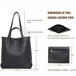 Montana West Black Tote Bag for Women