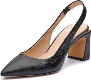 Vince Camuto Black Hamden Slingback Pumps