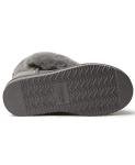 Dearfoams Women's Shearling Foldover Water Resistant Boot